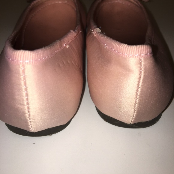GAP sequined and satin pink ballet flats - Picture 3 of 5