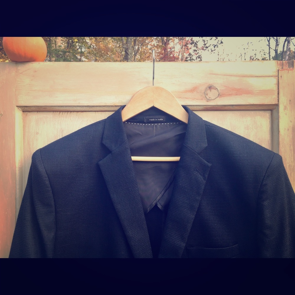 Men's Navy JKT Britches Sport Coat Blazer 44R NWT