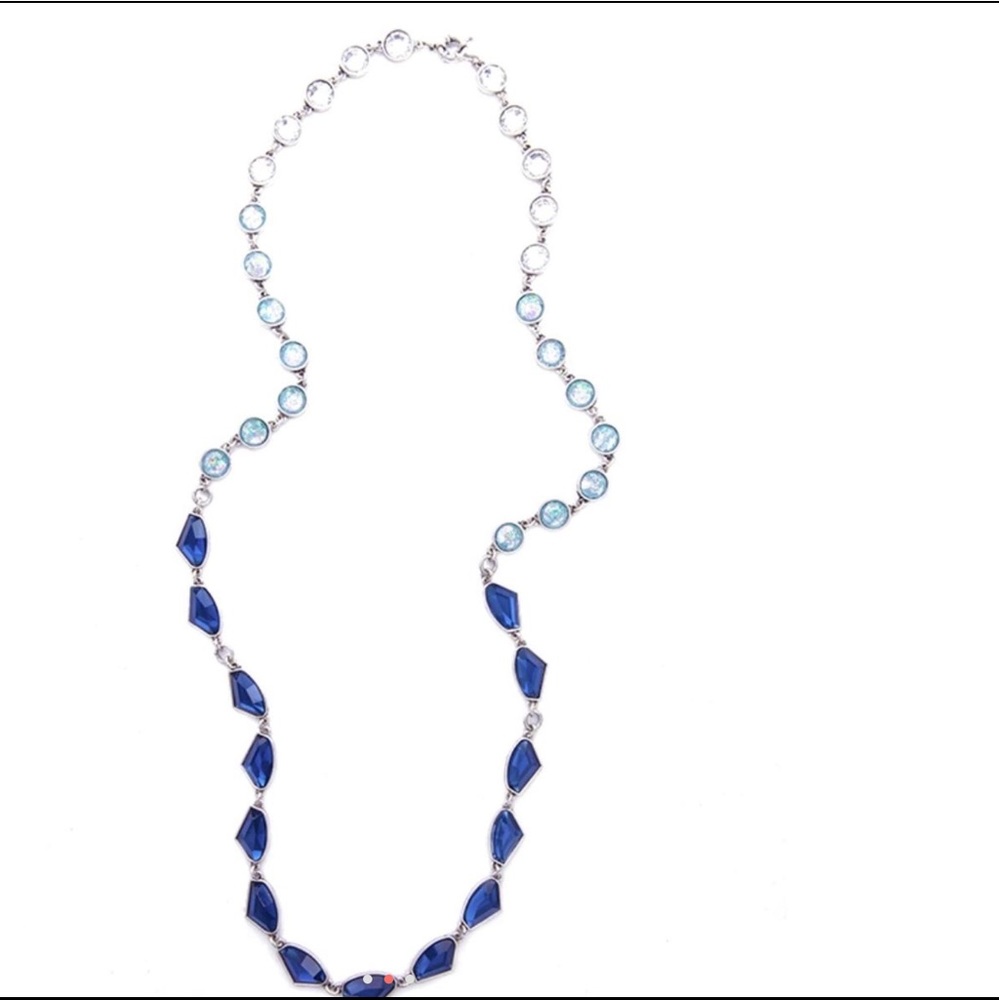 NWT Blue Rue Royal Convertable long necklace