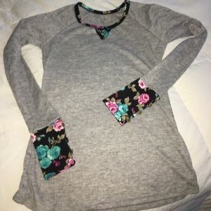 Long sleeve Saigon fitted top