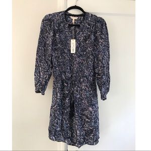 Rebecca Taylor Long Sleeve Block Print Paisley