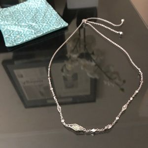 New Kendra Scott Debra Choker in Silver