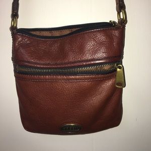 Fossil Dark Brown Purse