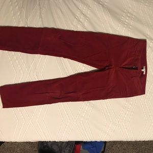 Cabi red pants
