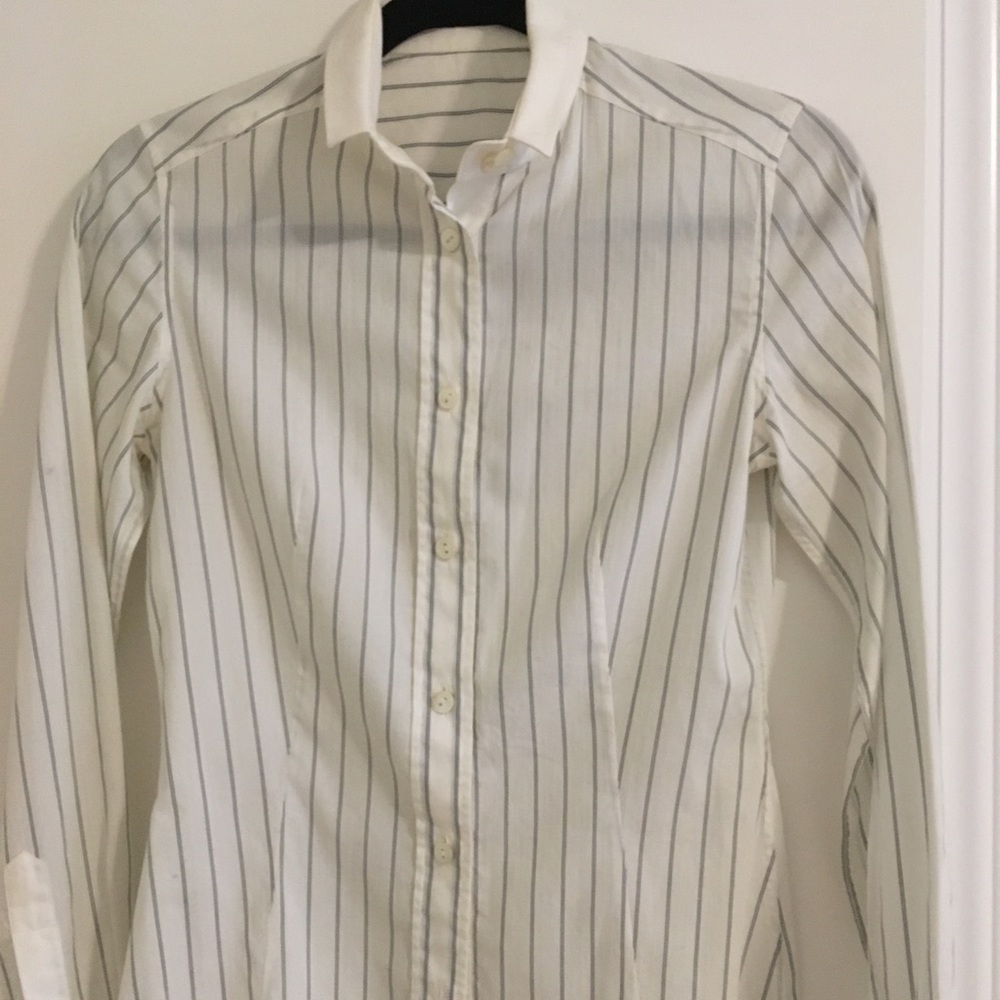 Dolce Gabbana stripe button down size 38