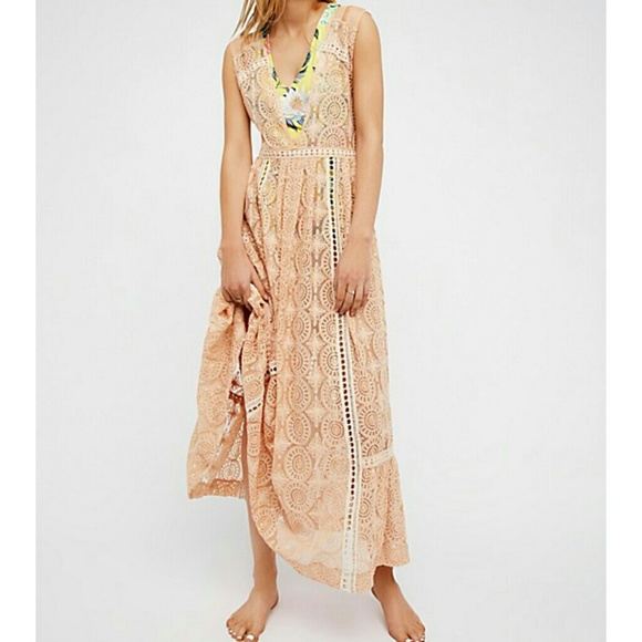 Free People Shine On Midi Dress - Picture 2 of 5