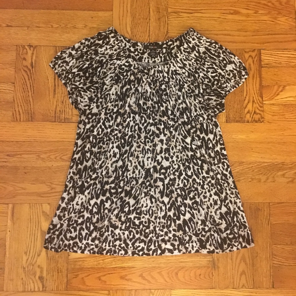 Leopard Print Top