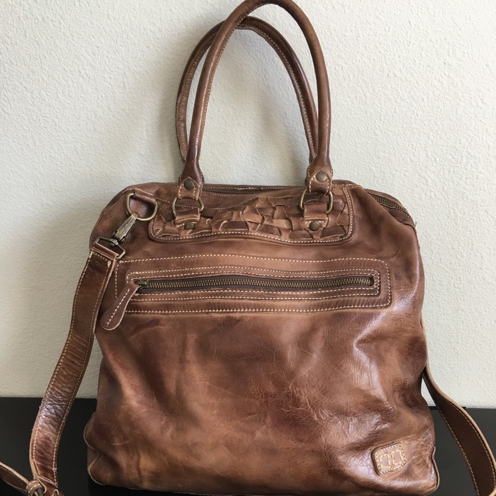 Bed Stu Suri Tote Bag In Tan Rustic - Picture 2 of 4