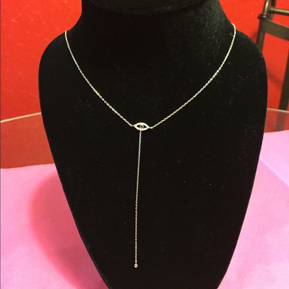 925 silver evil eye necklace - Picture 1 of 3