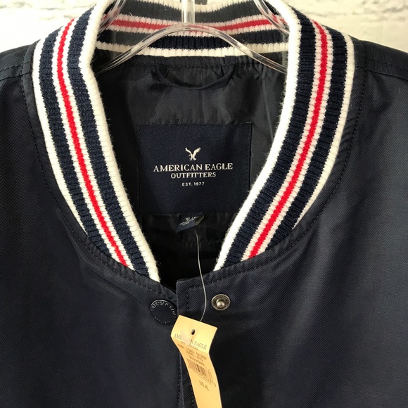 American Eagle Outfitters Varsity Bomber Jacket - Picture 5 of 8