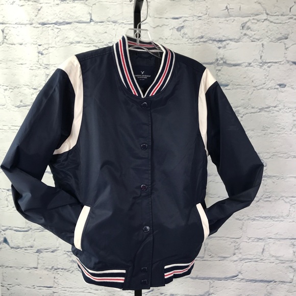 American Eagle Outfitters Varsity Bomber Jacket - Picture 8 of 8