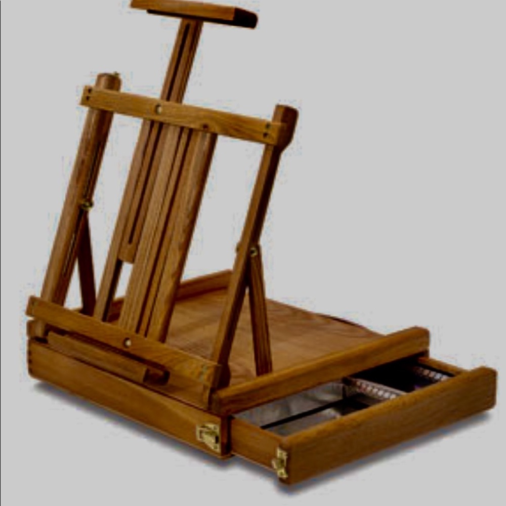 Travel box easel