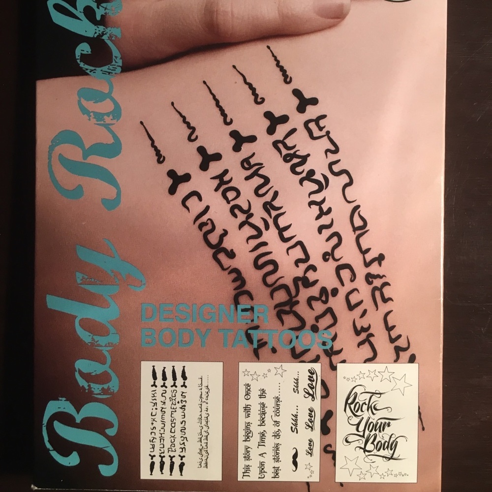 Fake tattoos