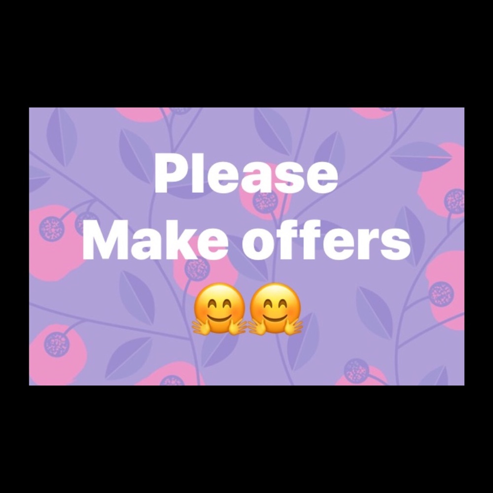 Feel free to offer on any items
