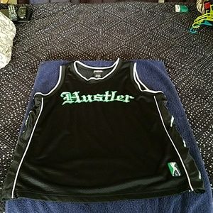 Hustler Men's Basketball Jersey Shirt Large