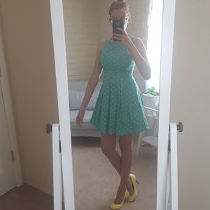 Retro inspired polka dot dress