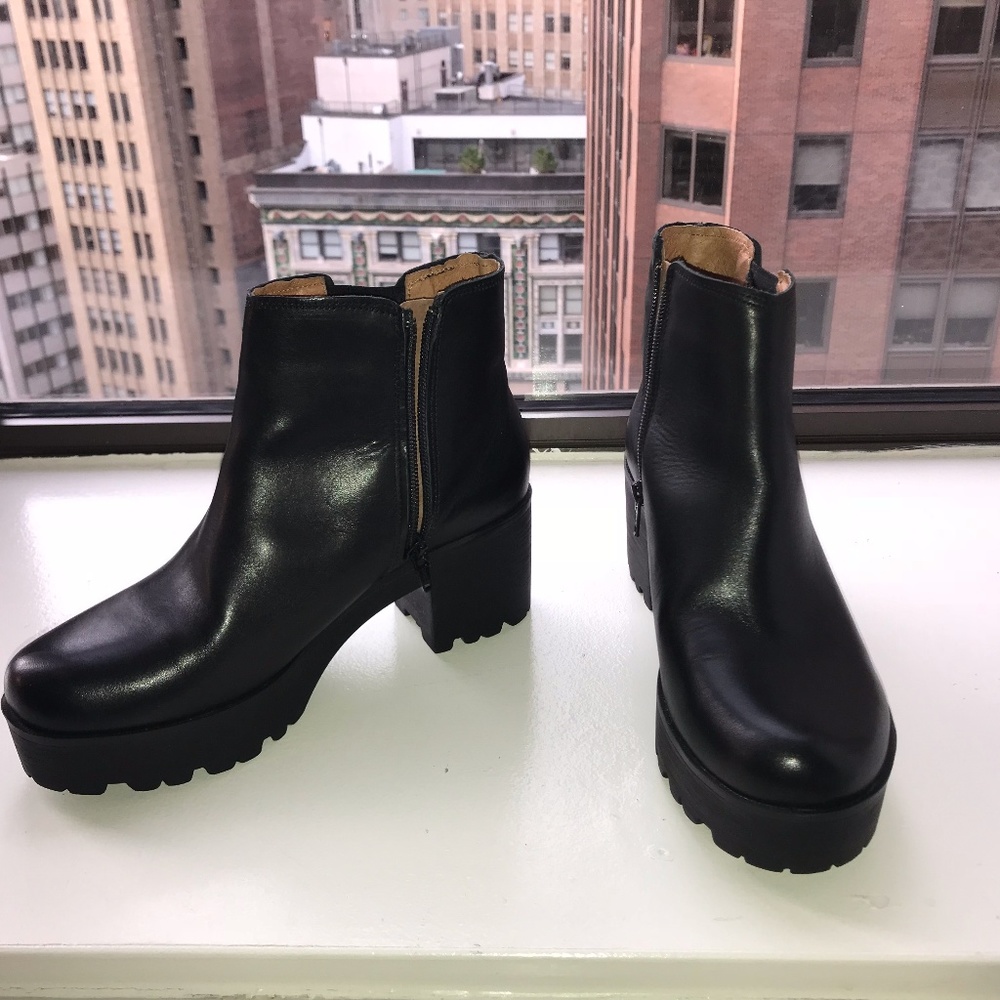 Black boots