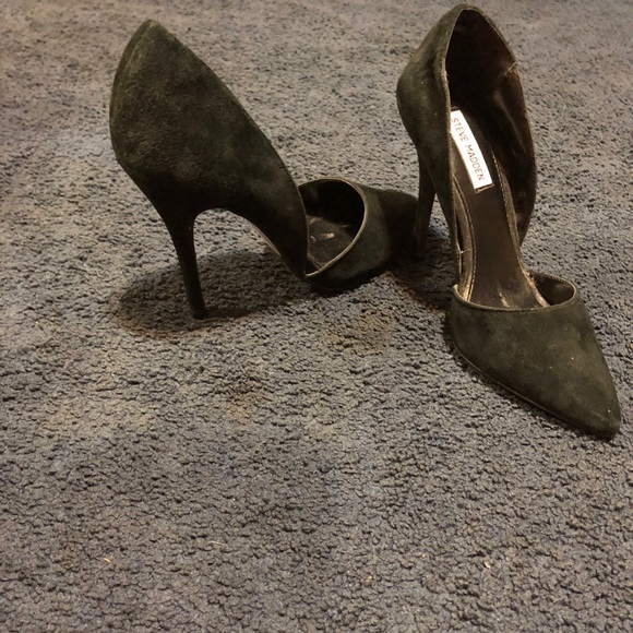 Steve Madden Swede Black Pump - Picture 1 of 1