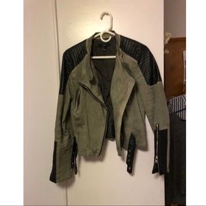 Olive Moto jacket Olive Moto jacket