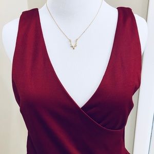 🎉Reduced🎉 Charlotte Russe Red Romper