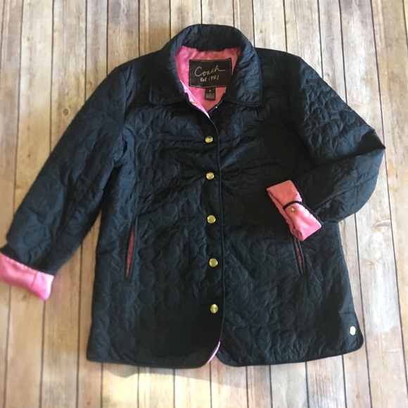 Coach Jackets & Blazers - DAILY DEAL! Coach Hacking Winter Rain Jacket Coat