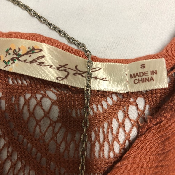 Rust Colored Tunic Top - Picture 2 of 2