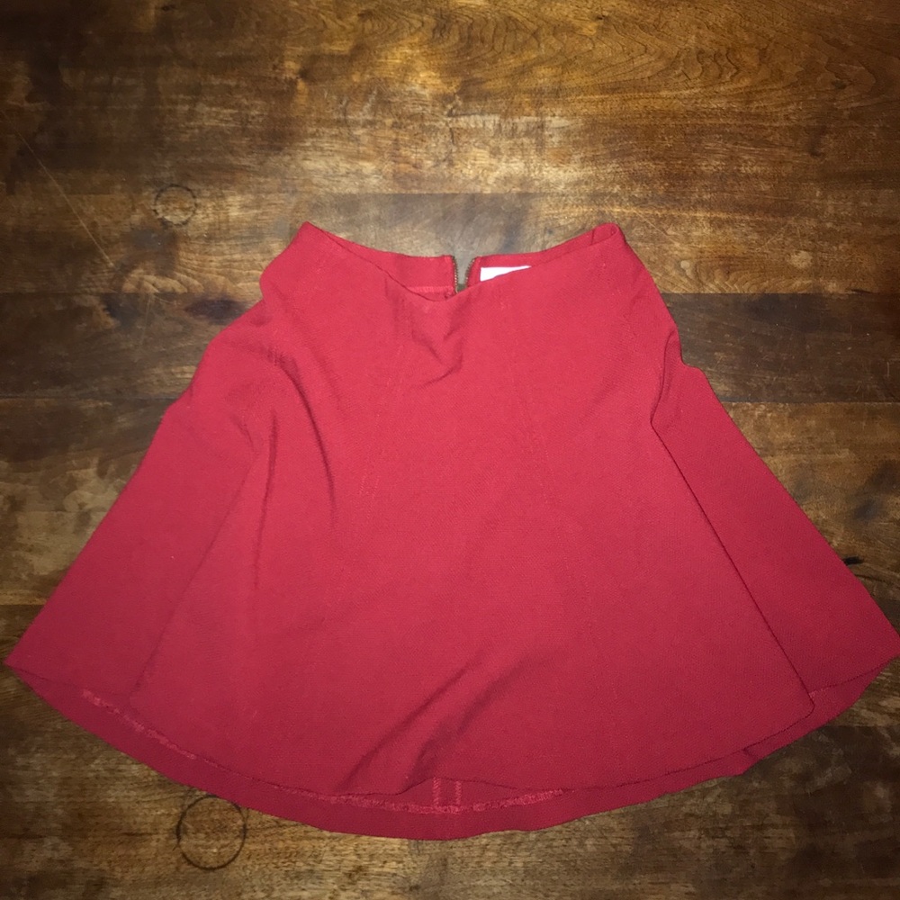 Old Navy Red skater skirt