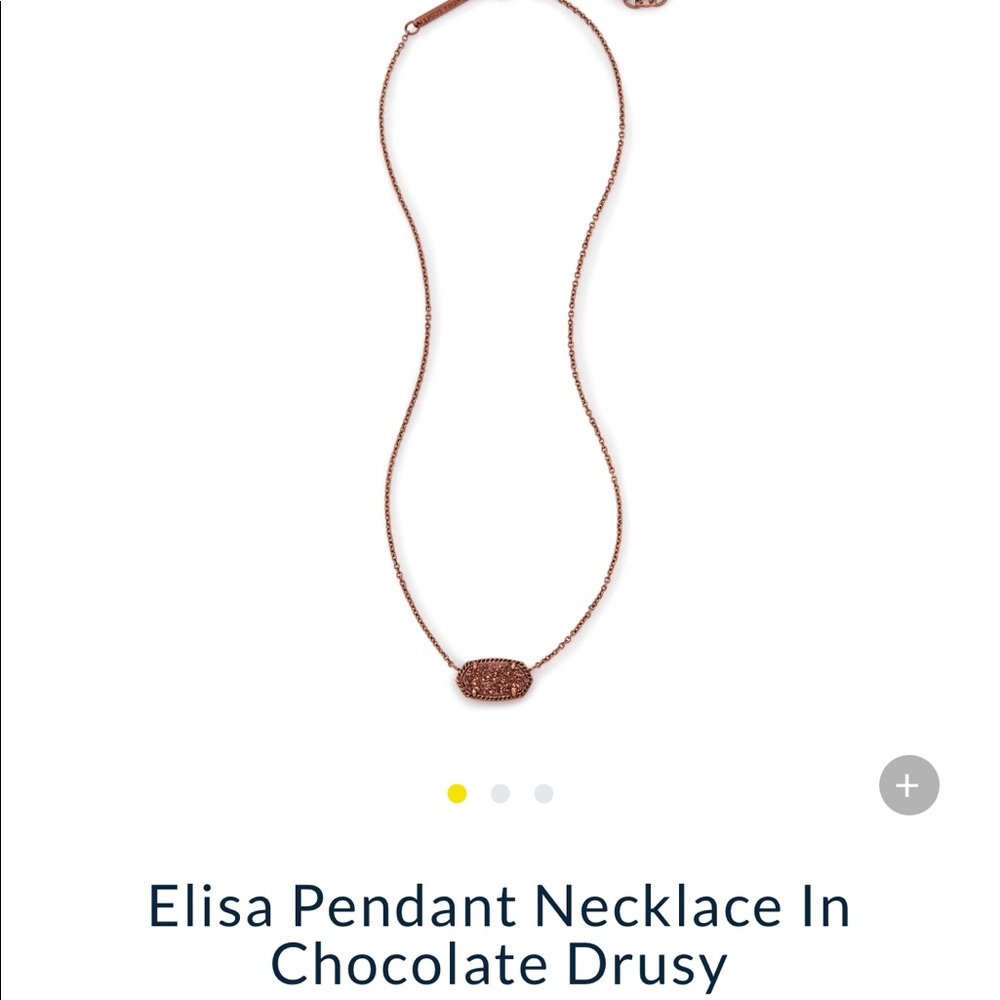 Kendra Scott Elisa Druzy Necklace