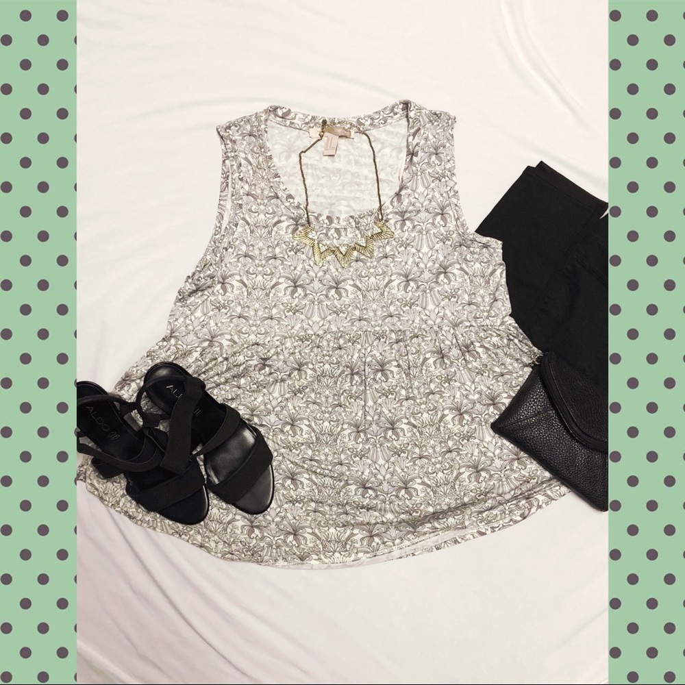 Flowy Forever21 dressy tank
