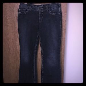 Size 34x331/2 length Women's Silver Jeans