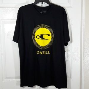 O'Neill Men's Orbital Tee Blk/Yellow (BNWT)