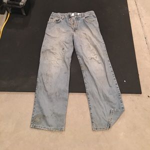 Lucky brand 227 low rise fat boy