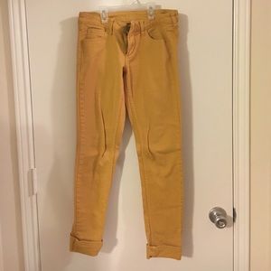 Mustard Skinny Jeans