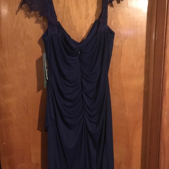 Pretty Blue After 5 Dress size 10 - Picture 3 of 3