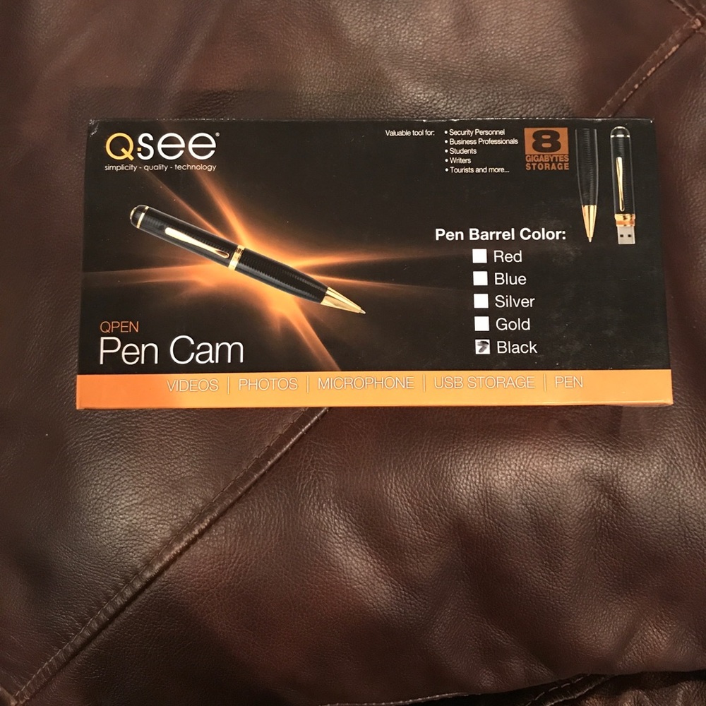 Q.SEE PEN CAMERA (Black)