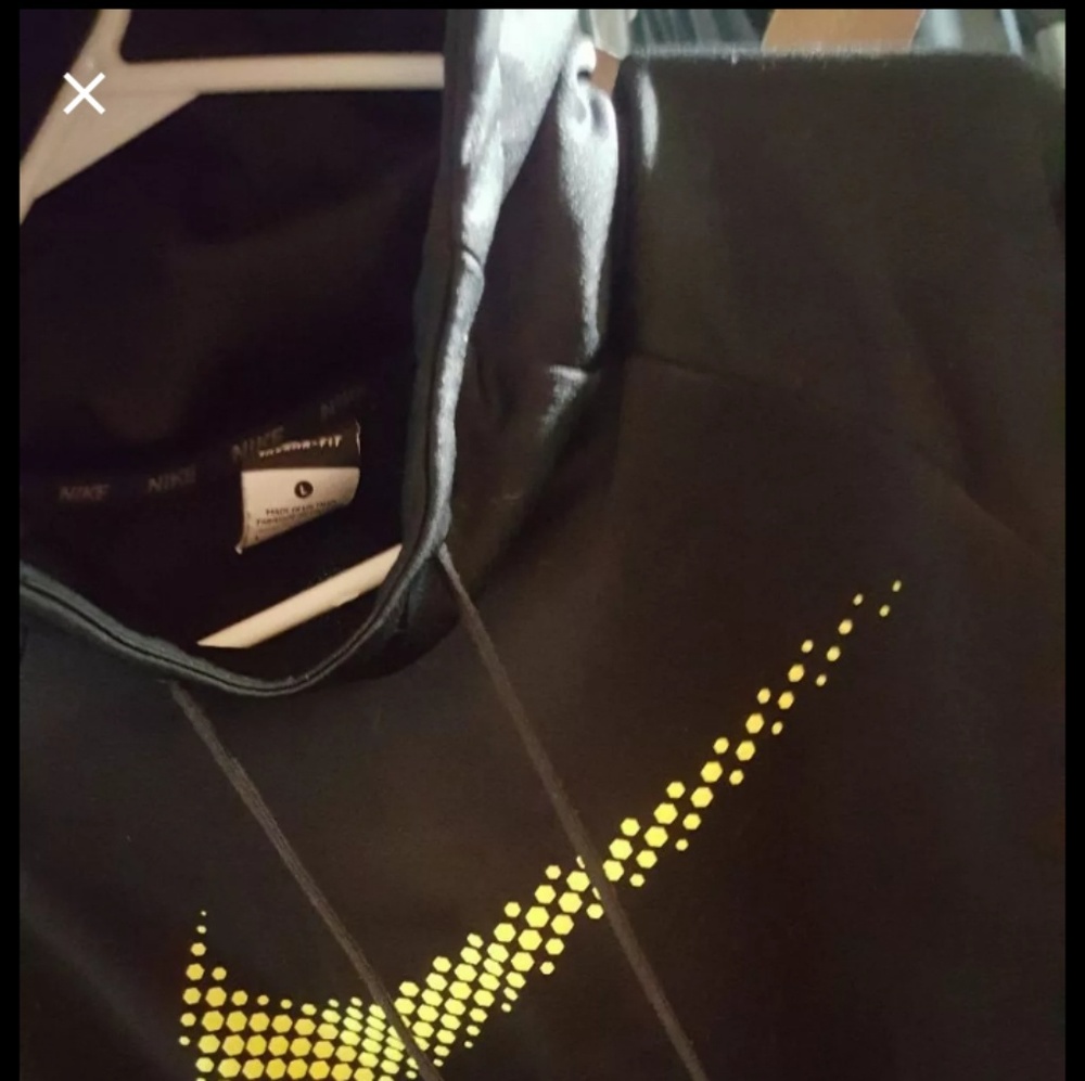 Nike crowl neck hoodie LARGE