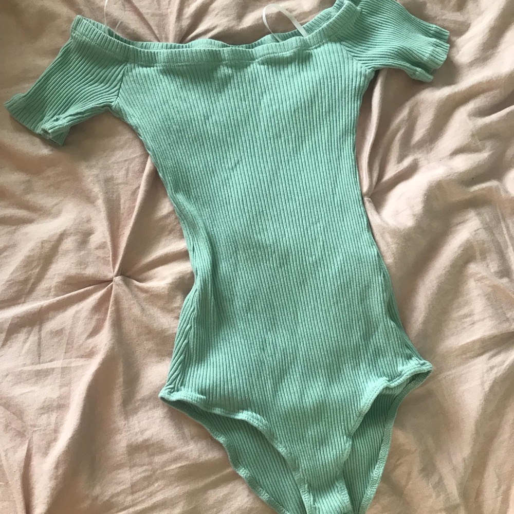 Off the shoulder bodysuit
