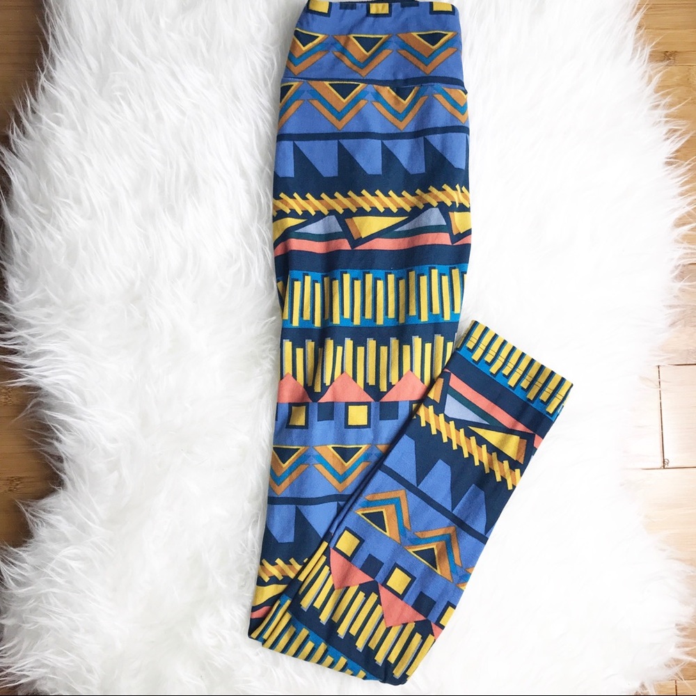 LulaRoe Aztec OS Leggings