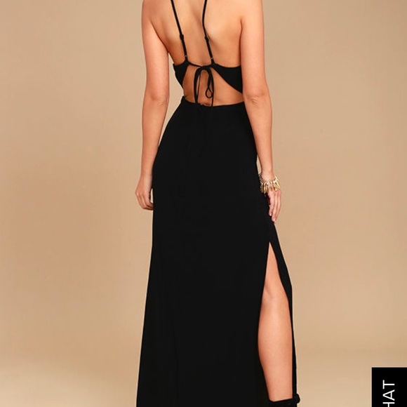 ASTR The Label Black Dress - Picture 2 of 3