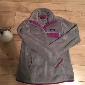 Patagonia re-tool snap fleece pullover Patagonia re-tool snap fleece pullover