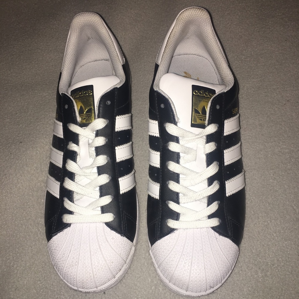 Black & White Adidas Sneakers
