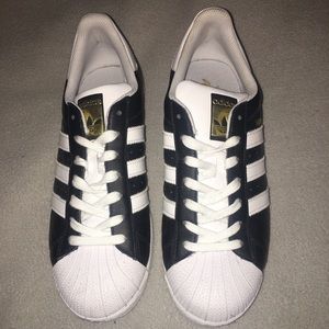 Black & White Adidas Sneakers