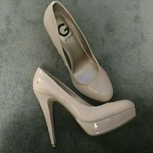 Nude Guess heels