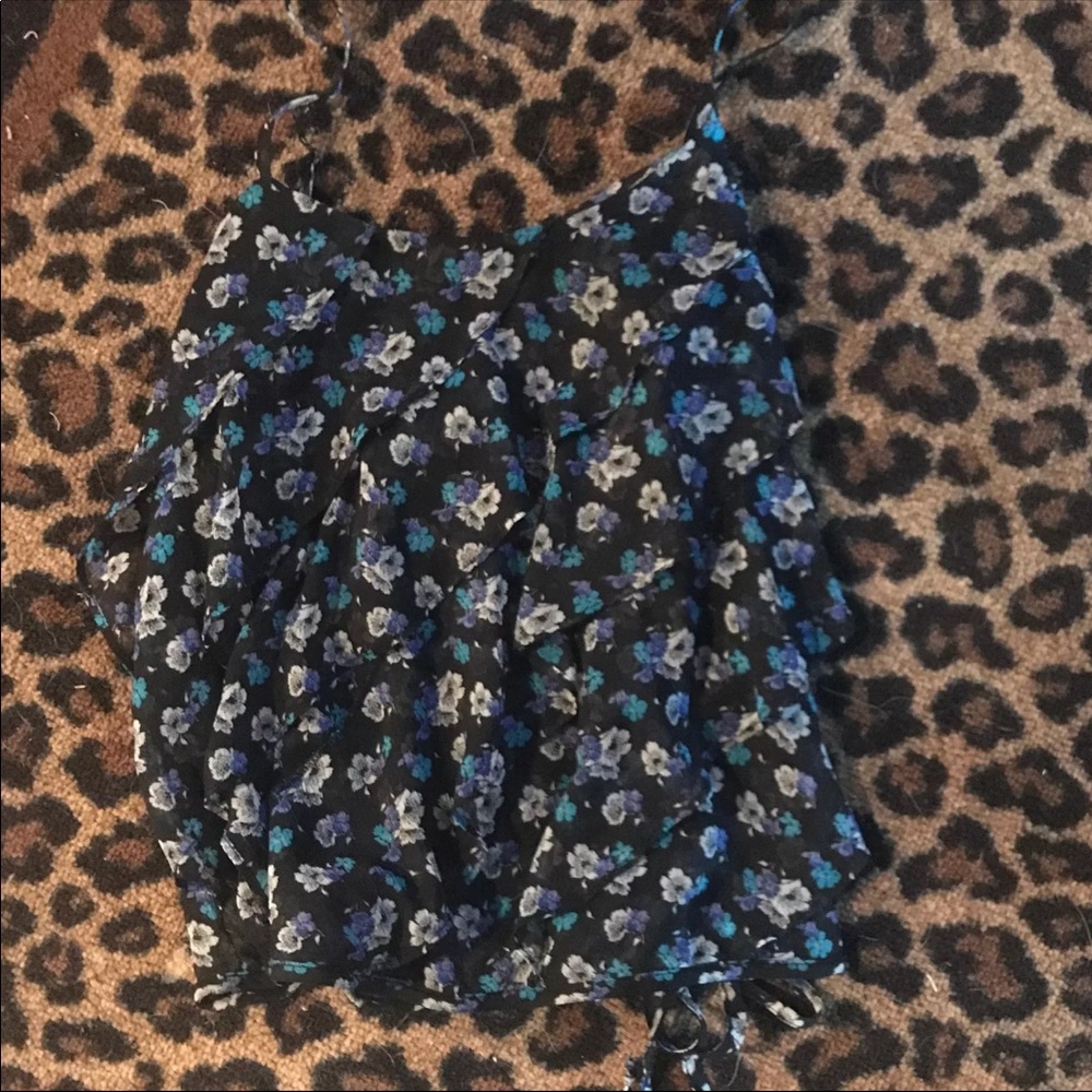 NWOT American eagle 🦅 floral tank XS or S