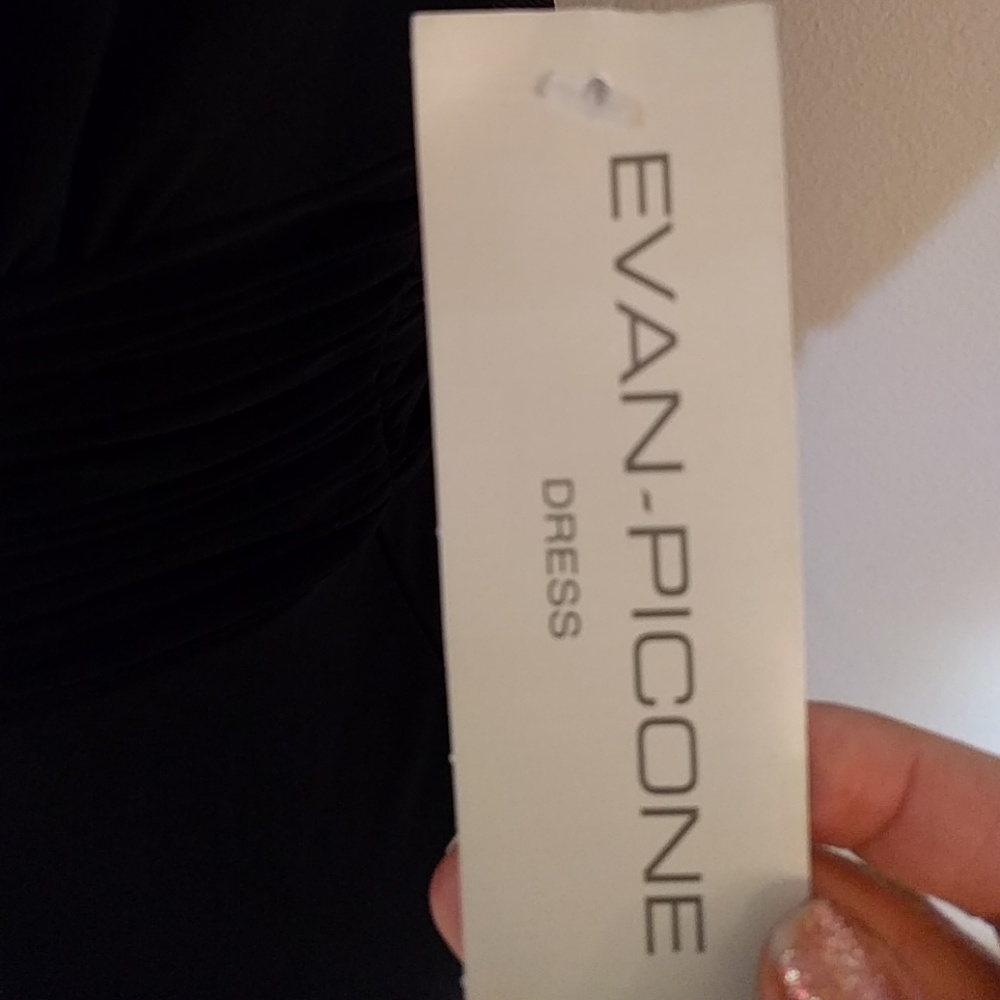 NWT Marilyn Monroe Style Black Matte Fit & Flare - Picture 3 of 3