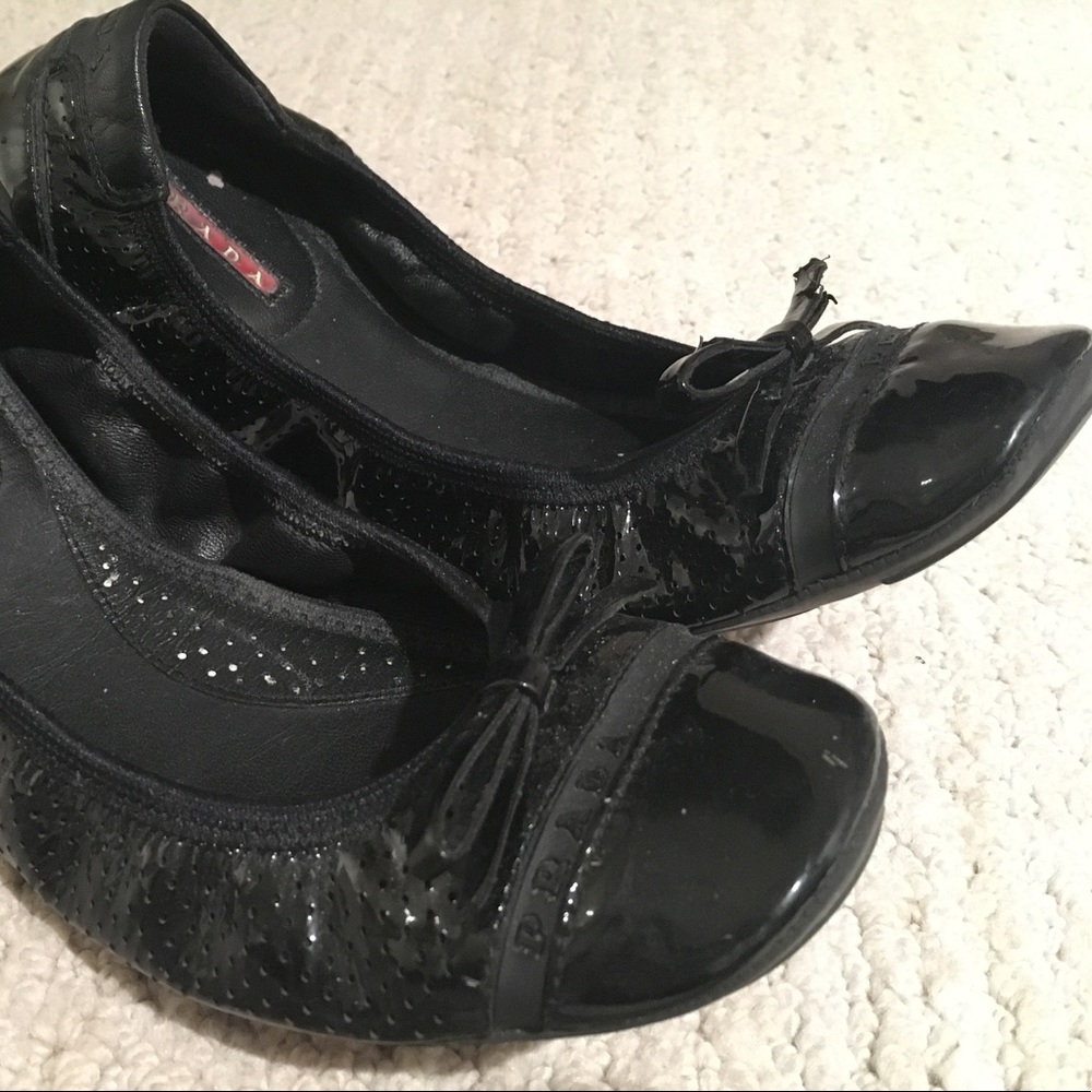 Prada ballet flats