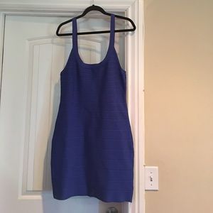 Blue Mini Dress Guess Large