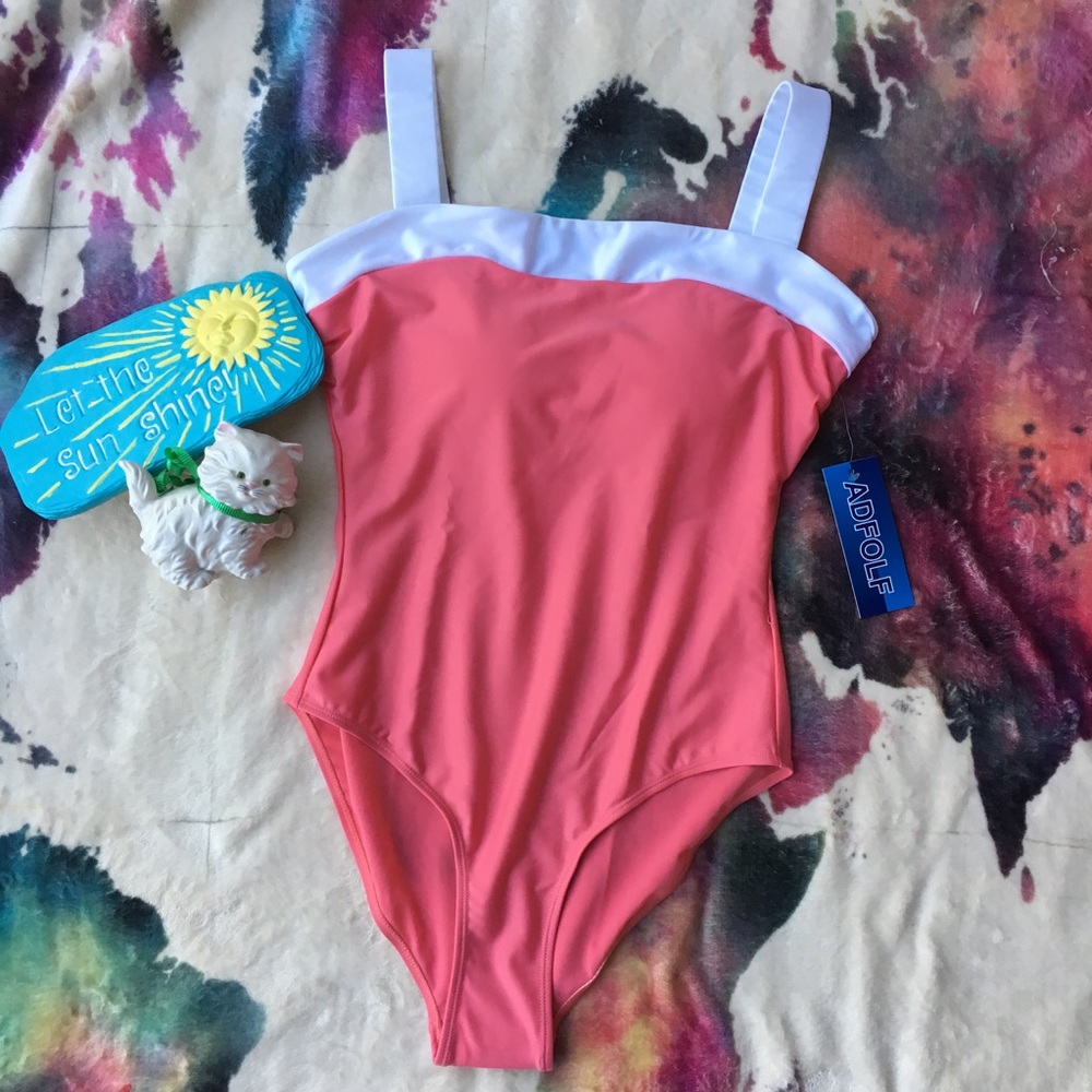 NWT Adfolf one piece bathing suit