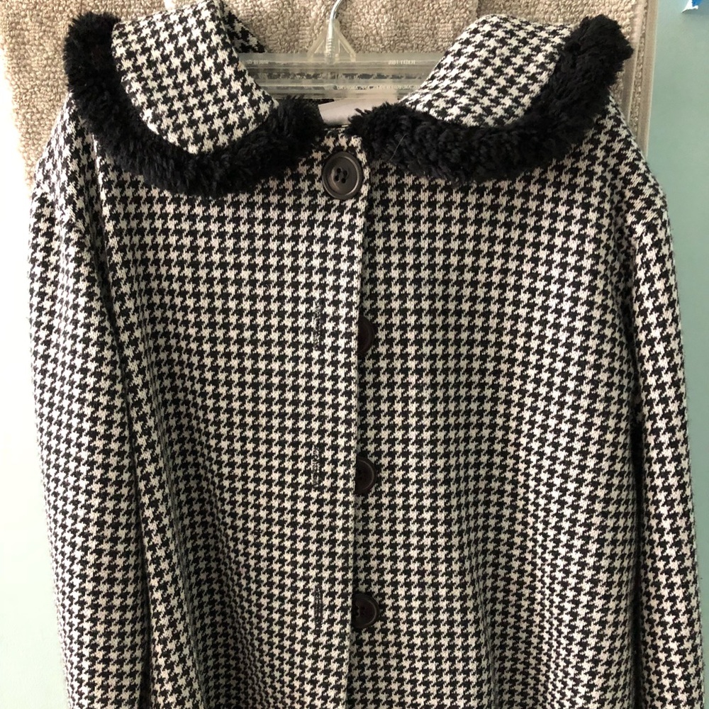 Cottontail originals houndstooth jacket/skirt sz8