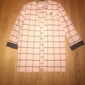 Pink and Blue Checkered Jacket Pink and Blue Checkered Jacket